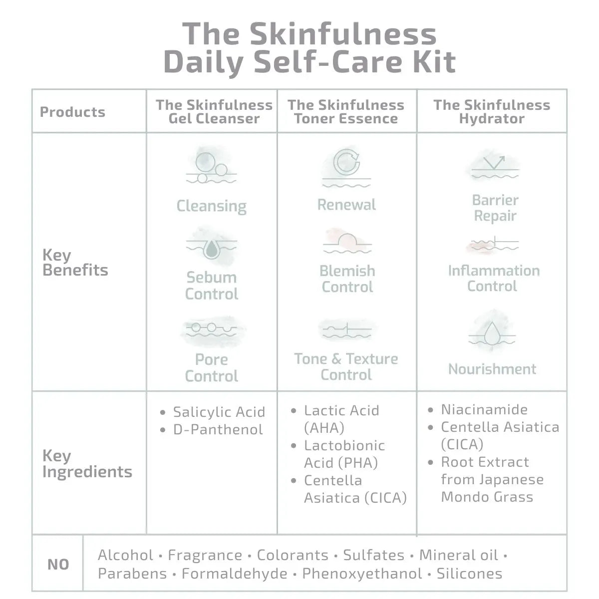 The Skinfulness Daily Self-Care Kit